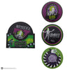 Ensemble de 4 sous-verres Beetlejuice