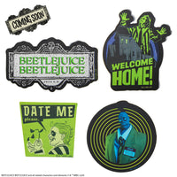 Set von 4 Beetlejuice-Magneten