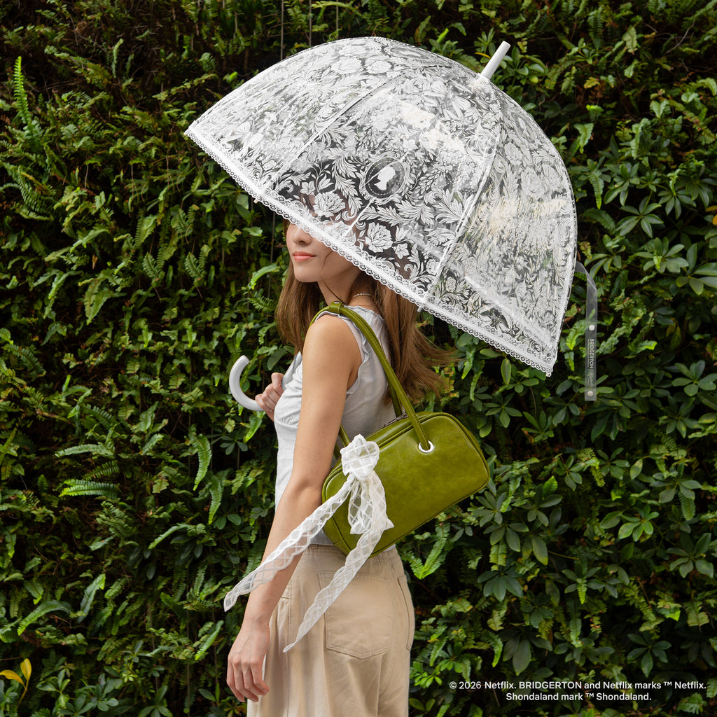 Bridgerton Parapluie blanc