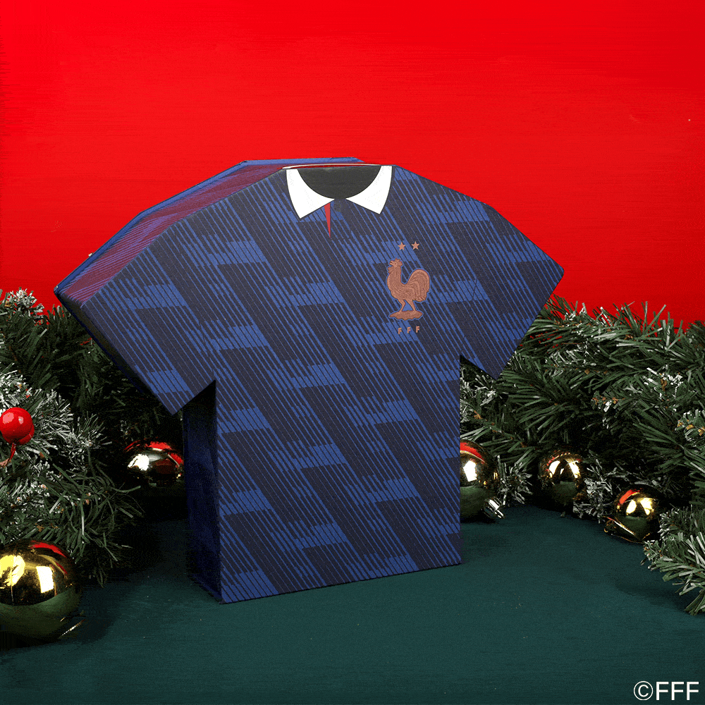 Adventskalender Trikot der französischen Fußballnationalmannschaft 2026