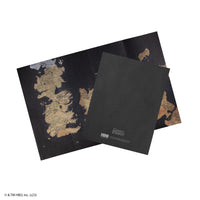 Cuaderno de tapa dura Westeros con mapa plegable