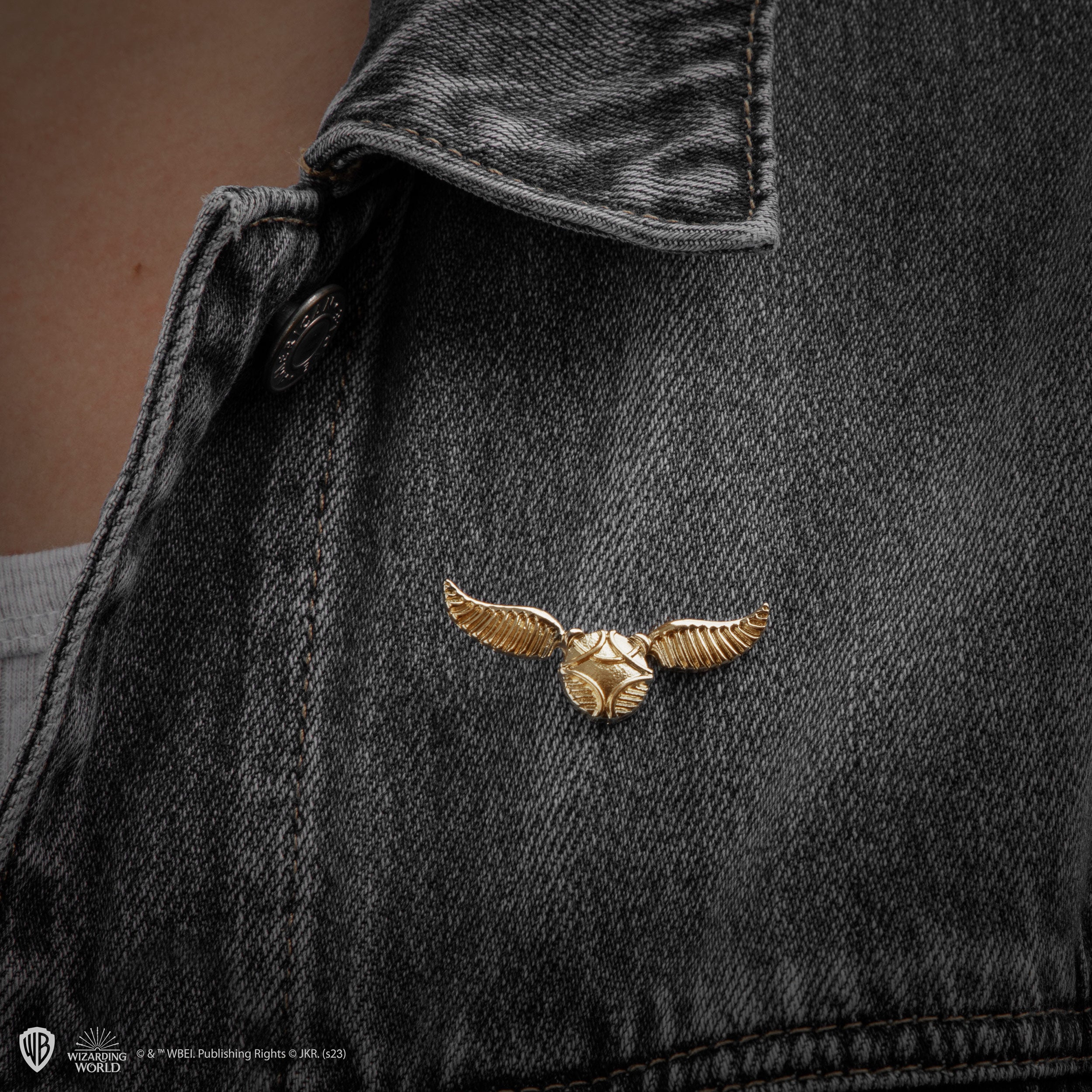 Official Golden Snitch Pin Badge