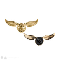 Golden Snitch Necklace, Earrings and Pin Set