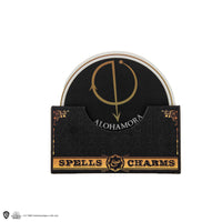 Set di 4 sottobicchieri della serie Spell & Charms 2