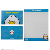 Set de papelería Hello Friend