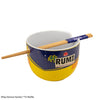 Ramen-Schüssel mit Essstäbchen - Rumi Superstar-Geschmack