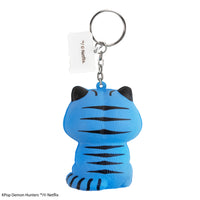 Derpy Tiger Squishy Keychain