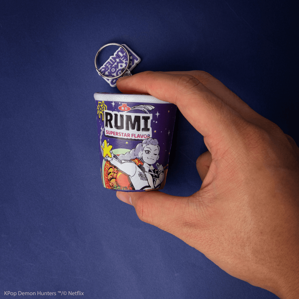 Rumi Superstar Flavor Noodles Squishy Keychain