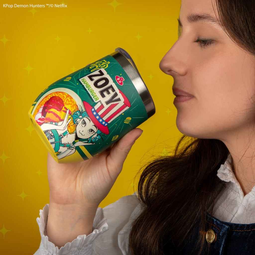 Zoey Hamburger Thermal Travel Mug