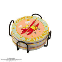 Le Petit Prince, lot de 4 sous-verres en céramique