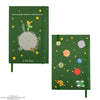 Drehendes Asteroid B-612 Notizbuch