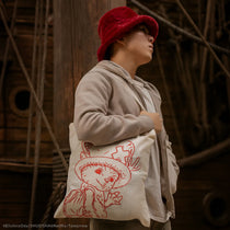 Chopper's Sketch Embroidery Tote bag