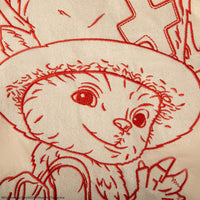 Borsa Tote Ricamata - Schizzo di Chopper