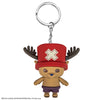 Officially licensed One Piece Tony Tony Chopper Gomee Keymate keyring on a white background by Cinereplicas.