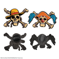 Set di 2 spille Luffy & Buggy