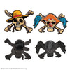 Set aus 2 Luffy & Buggy Pins