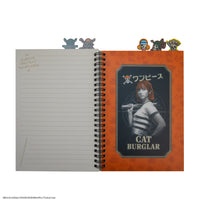 Cuaderno con pestañas de los Piratas del Sombrero de Paja