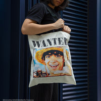 Wanted Luffy Tote Bag