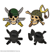 Set de 2 pines de Zoro y Usopp