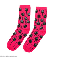 Ensemble de 3 chaussettes Squid Game