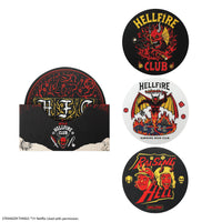 Ensemble de 4 sous-verres Hellfire Club