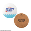 Conjunto de 4 posavasos de Scoops Ahoy