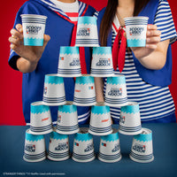 Conjunto de 24 vasos de papel Scoops Ahoy