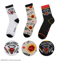 Ensemble de 3 chaussettes Hellfire Club