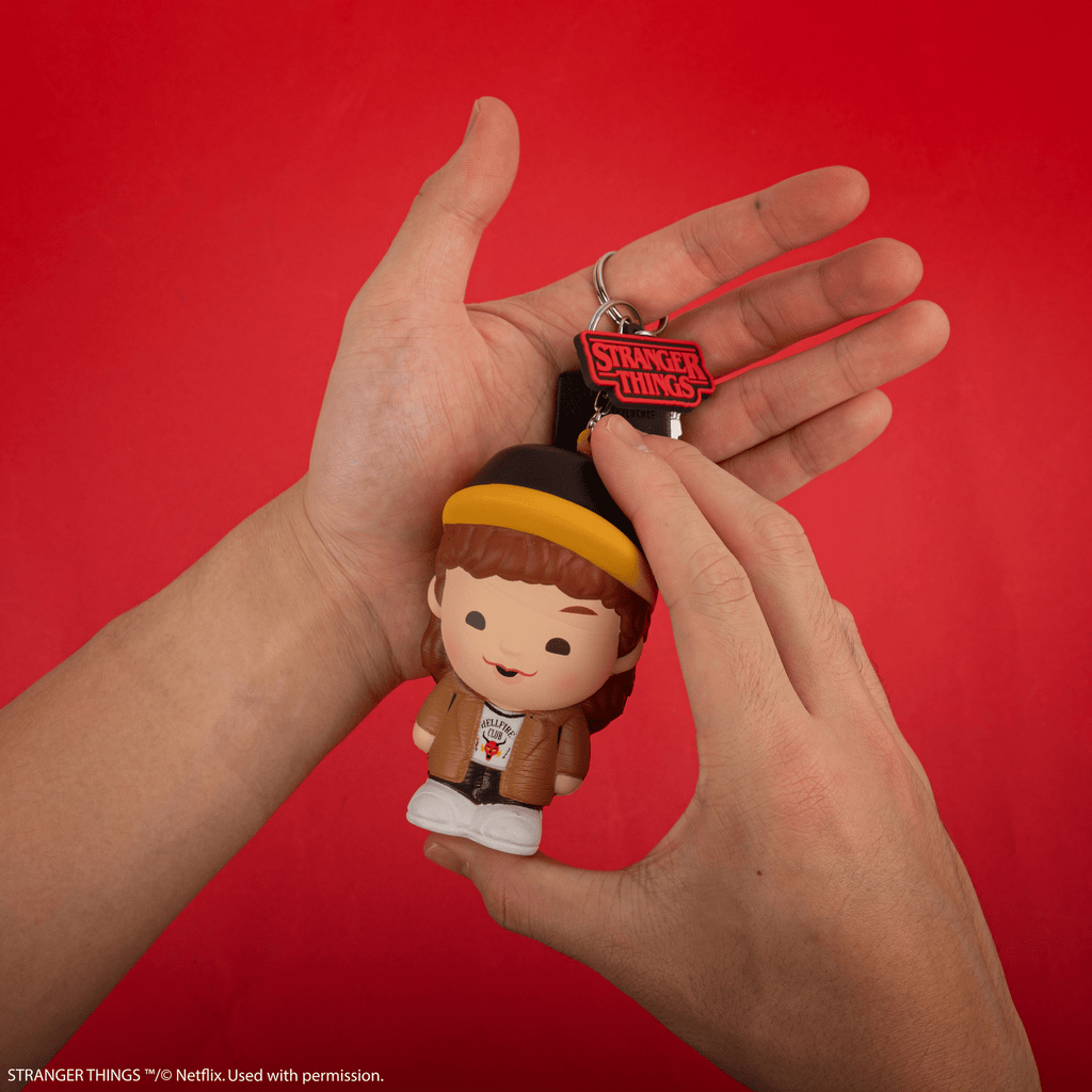 Dustin Squishy Keychain