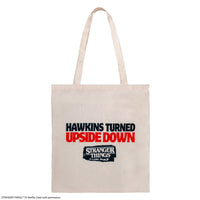 Hawkins Turned Upside Down Tote Bag
