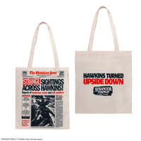 Hawkins Turned Upside Down Tote Bag