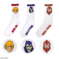 Set of 3 He-Man, Skeletor & Beast Man Socks