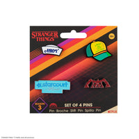 Set of 4 Stranger Things Season 3 Pins
