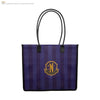 Sac de shopping violet de l'Académie Nevermore