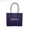 Sac de shopping violet de l'Académie Nevermore