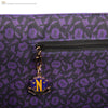 Sac de shopping violet de l'Académie Nevermore