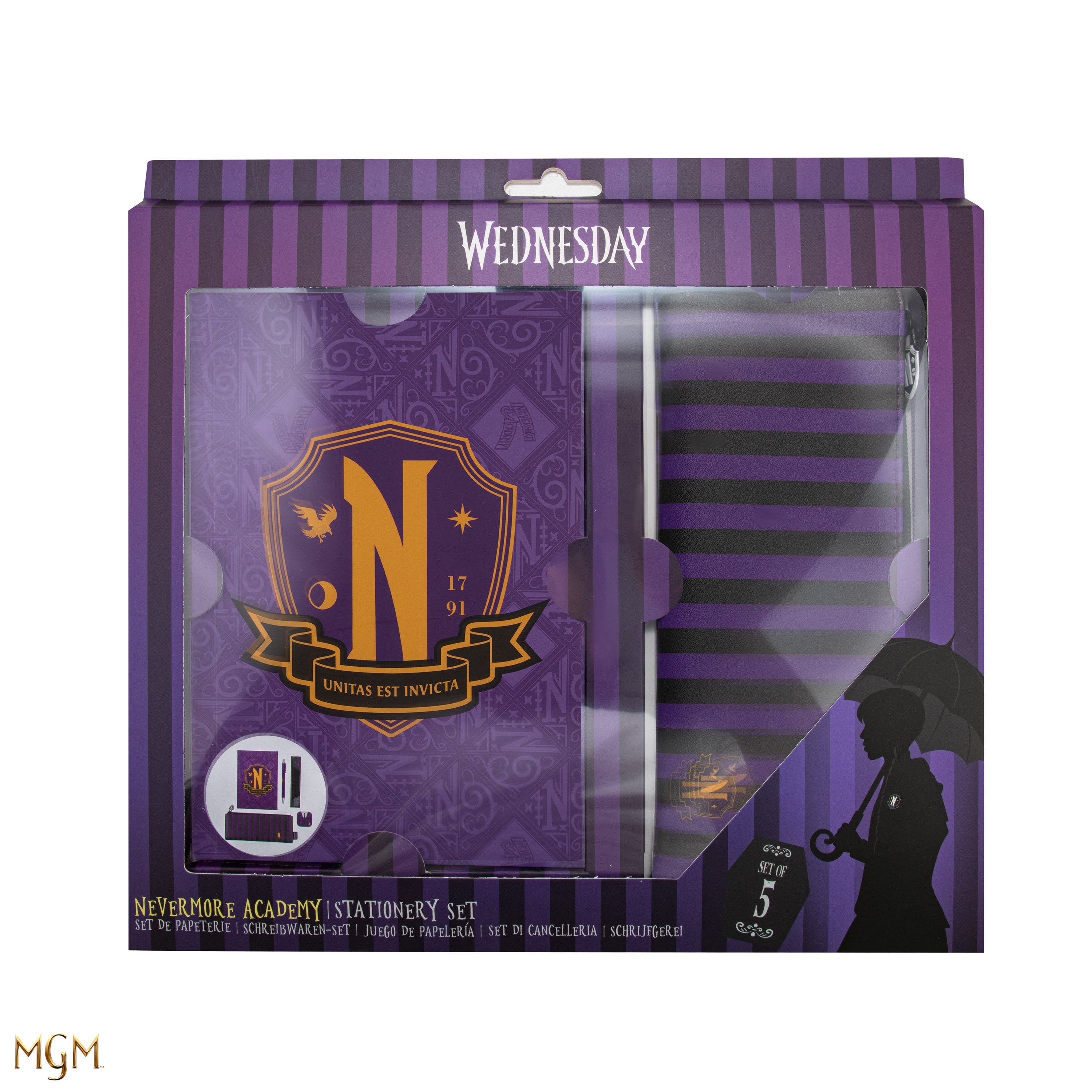 Wednesday - Nevermore Academy Scarf Purple | Collectibles Wednesday - Nevermore Academy Scarf Purple | Collectibles