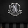 Schwarzer Rucksack der Nevermore Academy