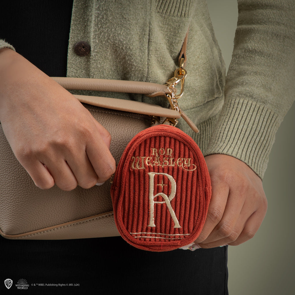 Bolsa para llavero del suéter de Navidad de Ron