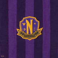 Academia Nevermore Púrpura Pañuelo