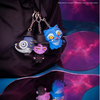 Bundle di portachiavi merchandise ufficiale Netflix KPop Demon Hunters Saja Boys Jinu con Derpy e Sussie di Cinereplicas