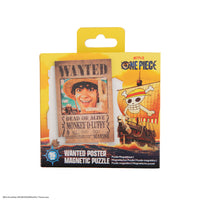 Wanted Luffy Puzzle Magnétique