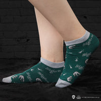 Set of 3 Slytherin Ankle Socks