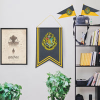 Harry Potter Hogwarts Banner & Flag Set