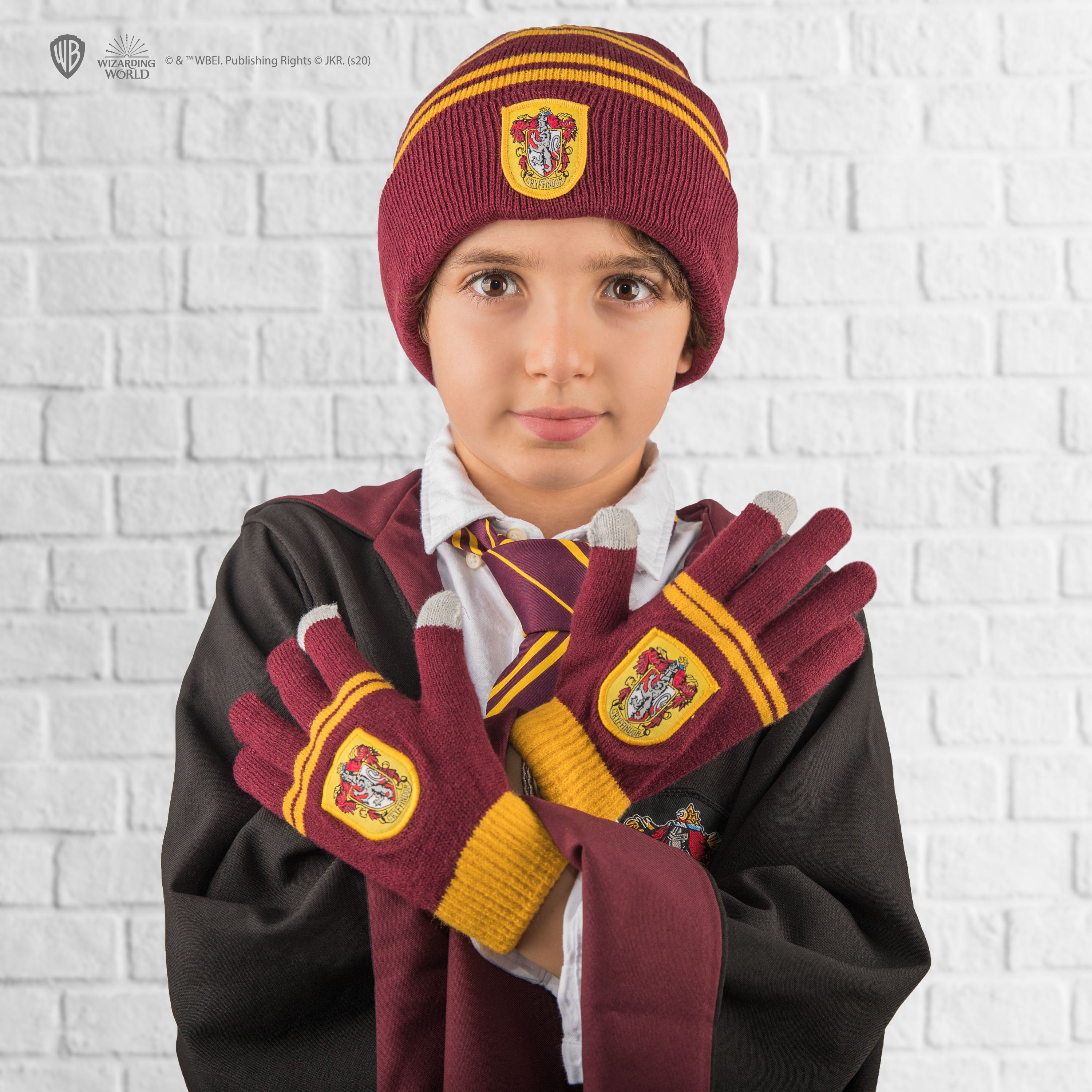 mütze und handschuhe kinder Kinder Gryffindor Mütze und Handschuh-Set | Harry Potter