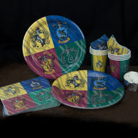 Harry Potter Birthday Party Set - Hogwarts Houses