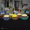 Set di 10 candele di compleanno di Harry Potter di Hogwarts Houses