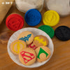 Set di 5 timbri per biscotti intercambiabili Justice League