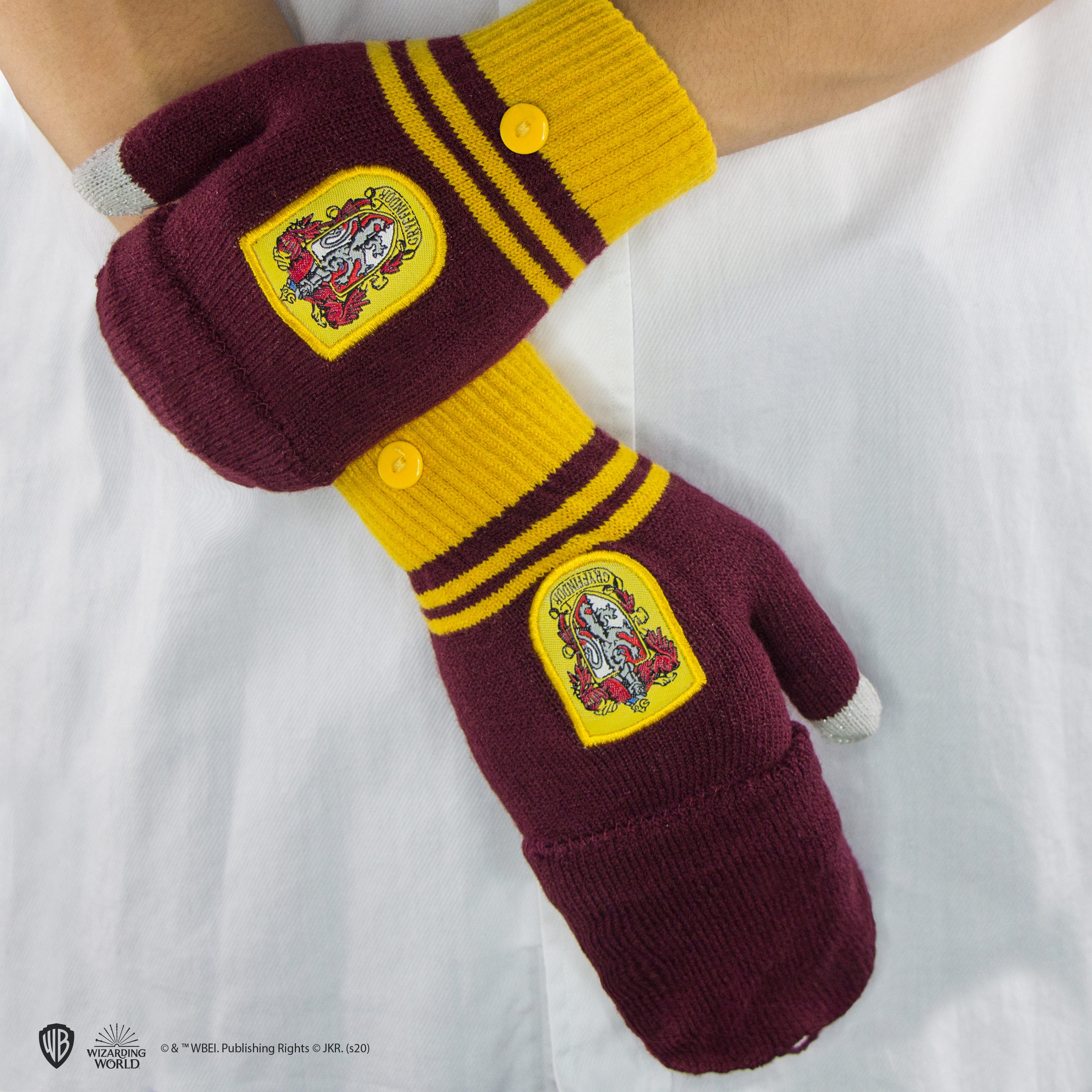 fingerlose handschuhe mit fäustling Gryffindor Fäustlinge/Fingerlose Handschuhe | Harry Potter