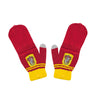 Fingerless Mitten Gloves Gryffindor red